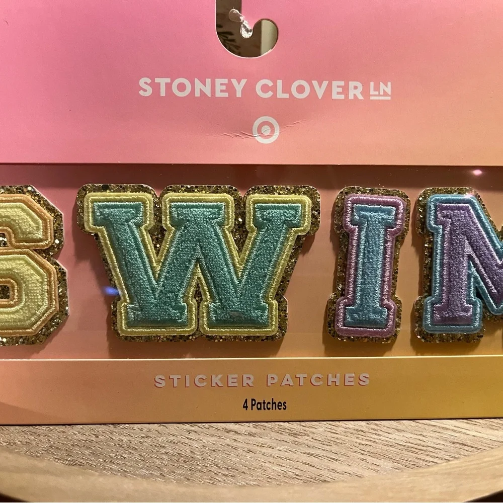 Stoney Clover Sticker Patches- Set of three!!!!!